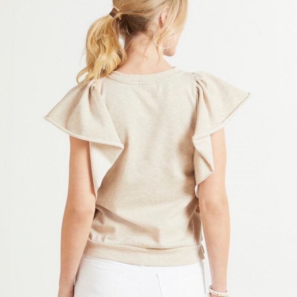 Evereve Ruffle Top - Picture 2 of 10